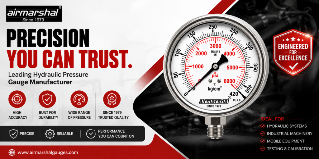 Hydraulic Pressure Gauge Manufacturer