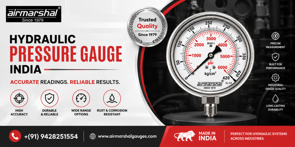 Hydraulic Pressure Gauge India