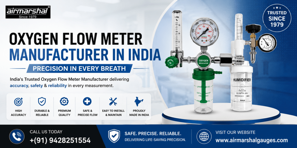 Oxygen Flow Meter Manufacturer in India