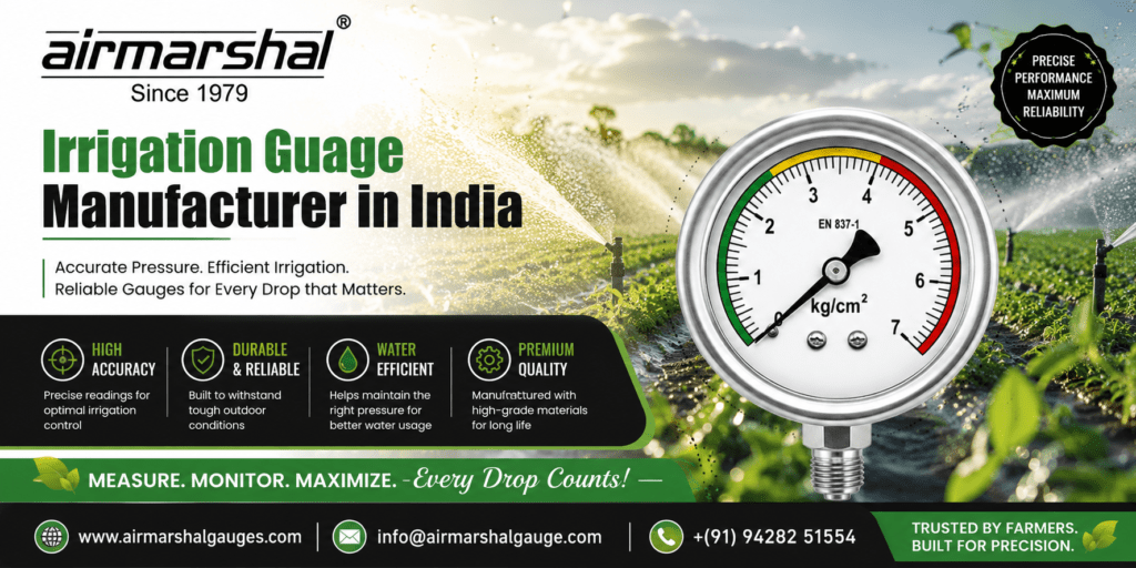Irrigation Guage Manufacturer in India