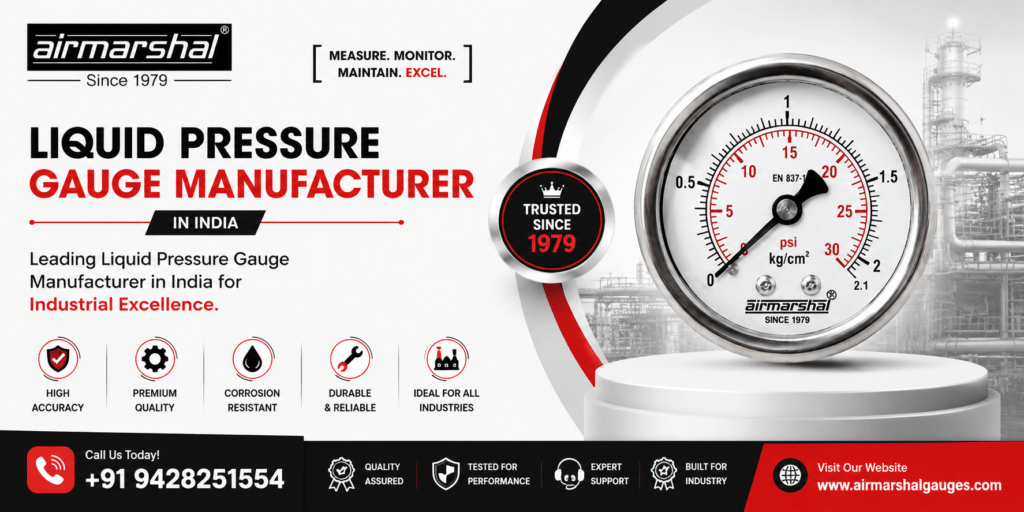 Liquid Pressure Gauge Manufacturer in India