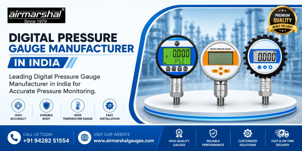 Digital Pressure Gauge Manufacturer in India