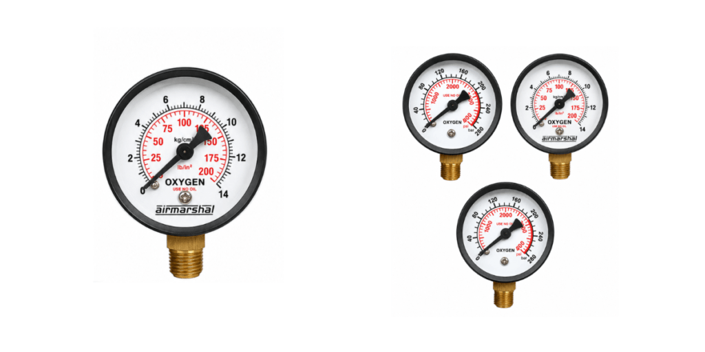Oxygen Pressure Gauge Supplier in India