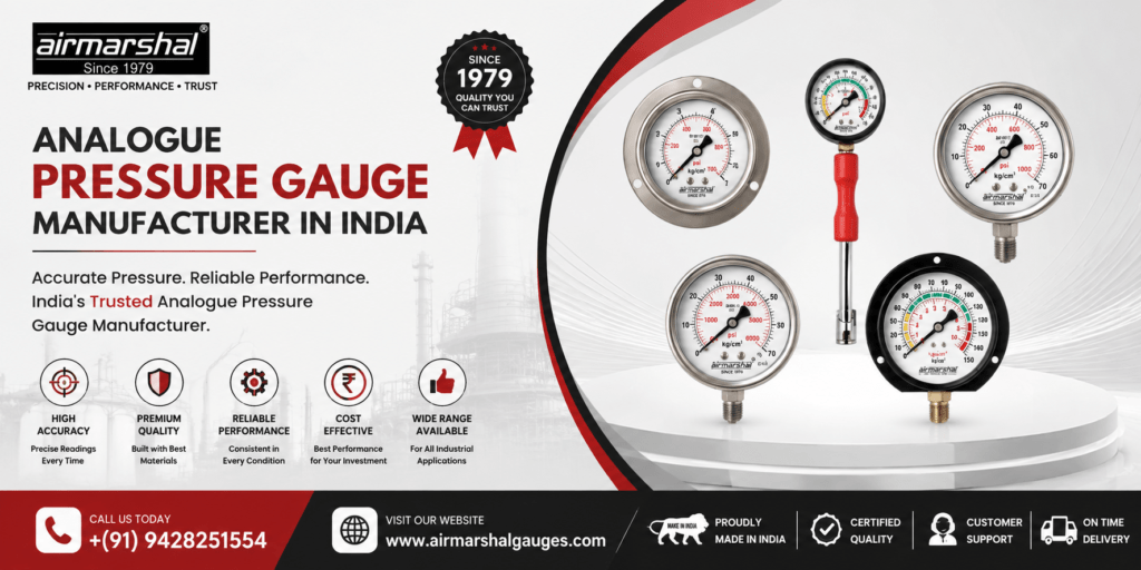 Analogue Pressure Gauge Manufacturer in India